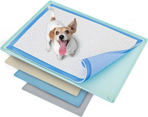 Vista 21 de Bandeja para orina de perro para almohadillas de orina de 30 x 36 pulgadas Gris