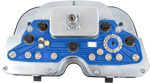 Vista 5 de Reemplazo de grupo de medidores de velocímetro para Toyota Land Cruiser FJ40 FJ45 BJ40 1974-1980, grupo de 12V, medidor de amperios de 50A