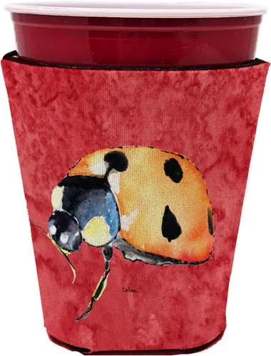 Vista 19 de Caroline's Treasures 8850CC Abeja en lata o botella dorada, funda lavable para bebidas, soporte aislado para bebidas, multicolor