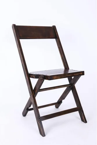 Vista 4 de American Classic Silla plegable acolchada de madera (juego de 4)