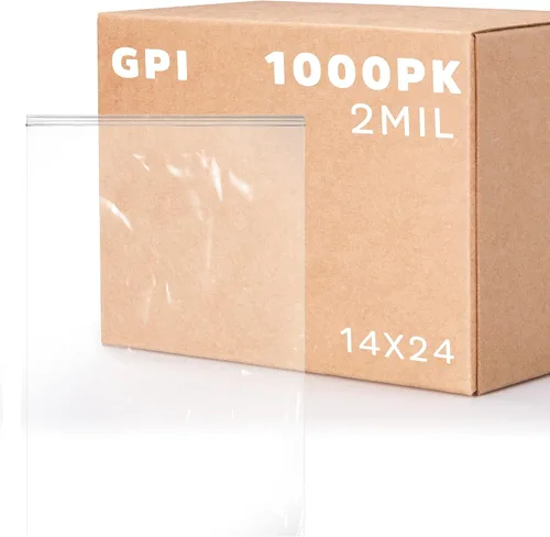 Vista 22 de GPI - Bolsas con cremallera de 7 x 10 pulgadas, bolsas de plástico transparente con cierre con cierre superior resellable para sándwiches