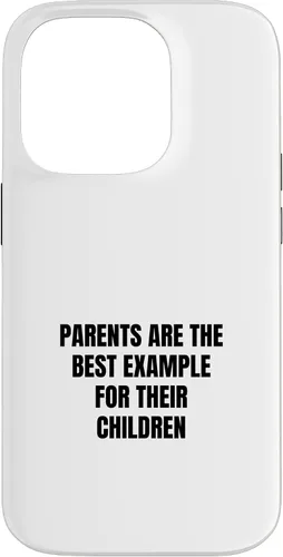 Vista 17 de iPhone 16 Parents are the best example for their children Case