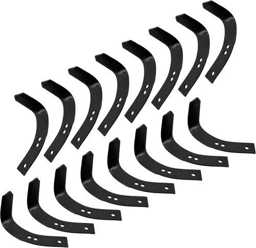 Vista 3 de Caltric 1901118A 1901118 Juego de dientes de timón compatible con Troy-Bilt / 21B-643C 21A-643B