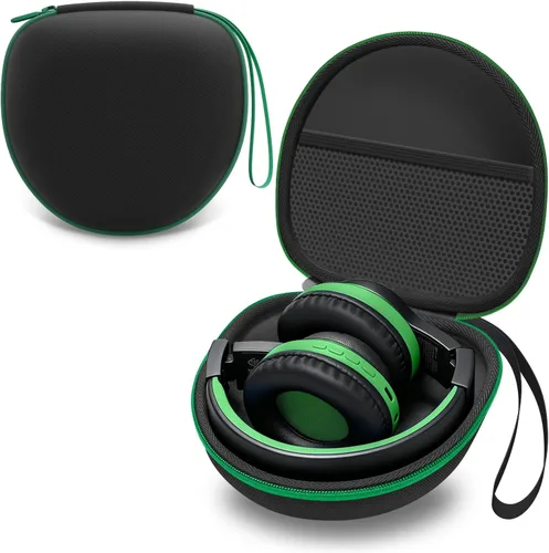 Vista 10 de Funda para auriculares plegables para niños, color negro (solo funda)