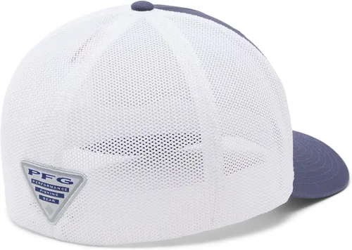 Vista 48 de Columbia Gorra de bola de malla Bandera antigua de malva/blanco/pescado