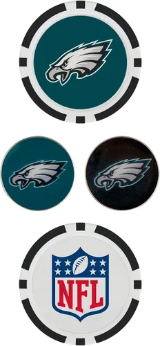 Vista 2 de Team Effort Juego de marcadores de pelota NFL