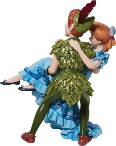 Vista 2 de Enesco Disney Showcase Peter Pan - Figura de Wendy Darling, 8.26 pulgadas, multicolor