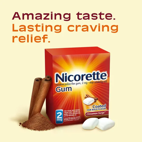 Vista 2 de Nicorette Nicotine - Chicle para dejar de fumar, 160 unidades, 785820, 2 mg, NA, 1