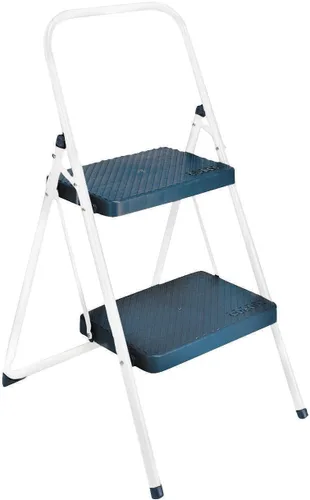 Vista 4 de COSCO Taburete plegable de dos pasos Big Step, gris