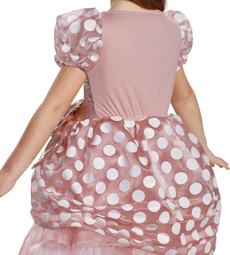 Vista 5 de Disguise Disfraz de Minnie de Oro Rosa Deluxe
