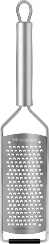 Vista 7 de Microplane Professional Series - Rallador de cocina grande para queso duro, chocolate y trufa con cuchillas de acero inoxidable, fabricado