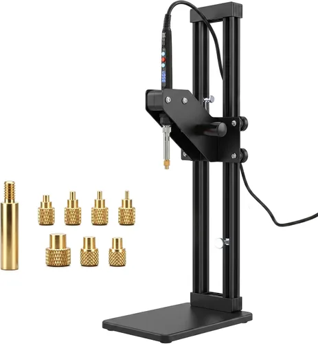 Vista 11 de Máquina de Prensado de Calor Vertical 3DZWMAN, Herramienta de Inserción de Conjunto de Calor, Insertos de Latón para Impresión 3D, Punta