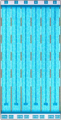 Vista 12 de Nautical Anchor - Toalla de playa extra grande, diseño de rayas blancas y azules, de secado rápido, absorbente, sin arena, suave, ligera, accesorios
