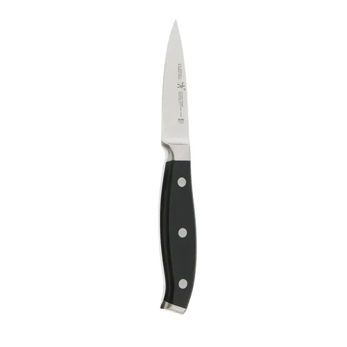 Vista 4 de HENCKELS Forged Premio - Juego de 13 cuchillos de chef, cuchillo de pelar, cuchillo utilitario, marrón claro, acero inoxidable