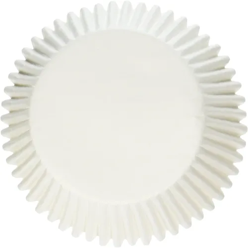 Vista 5 de Norpro Tazas gigantes para magdalenas, color blanco, paquete de 500