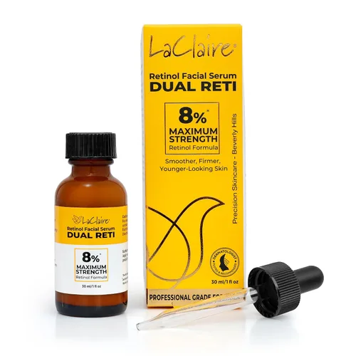 Vista 9 de Fresh Look, Mismos Ingredientes Suero facial de retinol complejo al 8% - Suero facial antienvejecimiento, iluminador para el cuello y el rostro