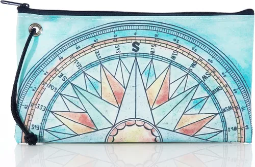 Vista 2 de Sea Bags Pañuelo reciclado multicolor True North - Pulsera grande