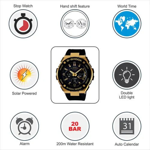 Vista 7 de G-Shock - Reloj G-Steel