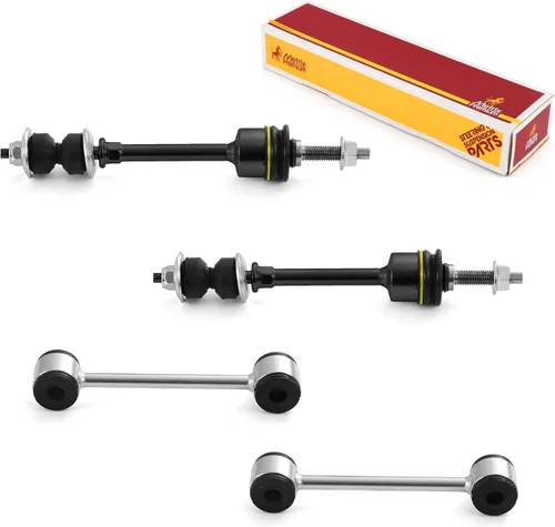 Vista 53 de Metrix Premium Chassis Parts - Kit de 4 piezas de barra estabilizadora delantera y trasera con enlace de extremo de barra estabilizadora para Ford