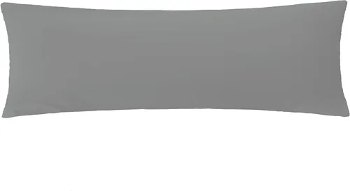 Vista 15 de iMaylex Funda de almohada con cremallera de tela de microfibra cepillada suave, cómoda y ligera, de fácil cuidado, negra, para cuerpo, 20 pulgadas x