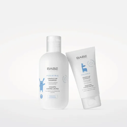 Vista 3 de Laboratorios Babe Champú pediátrico de 6.8 fl oz de corteza de leche Cradle Cap