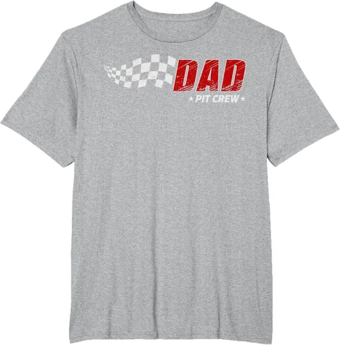 Vista 47 de Dad Pit Crew Race Car Birthday Family Matching Pit Crew Camiseta Pit Crew