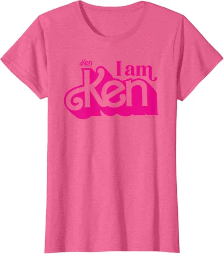 Vista 15 de Camisetas y camisetas de Barbie The Movie I Am Ken para hombres y mujeres Negro