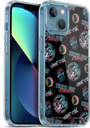 Vista 122 de Head Case Designs Funda de gel suave con licencia oficial de Cobra Kai Eagle Fang Logo Key Art compatible con Apple iPhone 7 Plus/iPhone 8 Plus