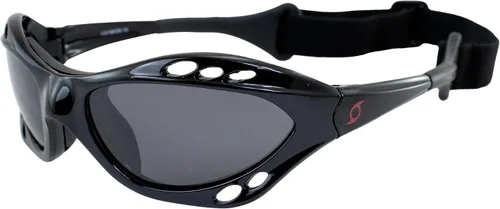 Vista 10 de Hurricane Eyewear Gafas flotantes polarizadas para motos acuáticas de categoría 4, marcos acolchados negros con revestimiento antivaho