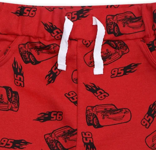 Vista 3 de Disney Cars Lightning McQueen - Pantalones cortos para niños, paquete de 2 unidades para niños pequeños y grandes