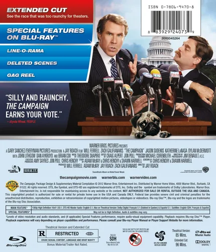 Vista 2 de The Campaign (Extended Cut) Blu-ray