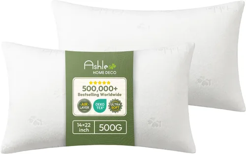 Vista 14 de Ashler - Juego de 2 almohadas lumbares (12 x 20 pulgadas)