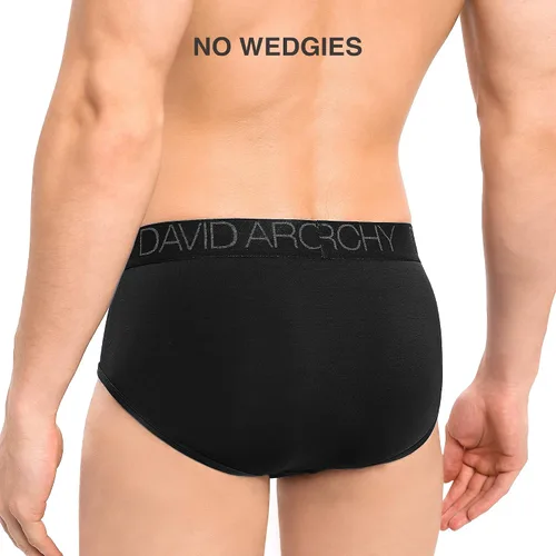 Vista 4 de Calzoncillos de rayón de bambú para hombre, paquete de calzoncillos súper suaves y cómodos