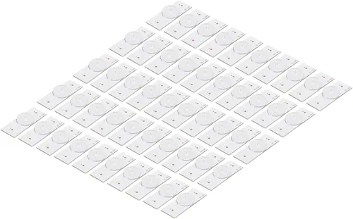 Vista 8 de 50 bombillas LED, lente LED SMD de 3 V, cuentas de lámpara de tablero con lente de fibra de vidrio para reparación de TV LED de 32 a 65 pulgadas
