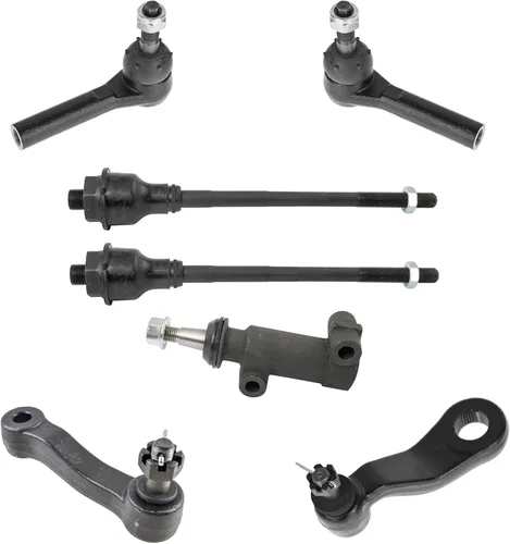 Vista 277 de TRQ Kit de dirección delantera con barra de acoplamiento de fuelle de piñón y cremallera compatible con Toyota Echo 2000-2005