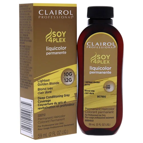 Vista 3 de Clairol Professional Permanent Liquid Color for Ultra Light Blonde Hair 0.42 oz/0.35 oz rubio dorado más claro