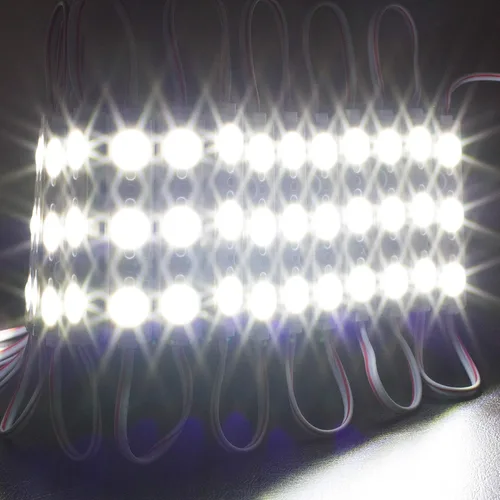 Vista 7 de Módulo de inyección Z3030 de luz LED súper brillante de 24 V + paquete de fuente de alimentación UL 24 V (20 pies)