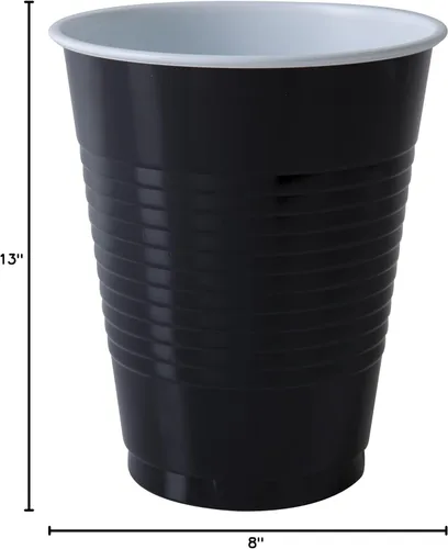 Vista 9 de Hanna K. Signature - Vasos desechables de plástico para fiestas, resistentes de 18 onzas, 50