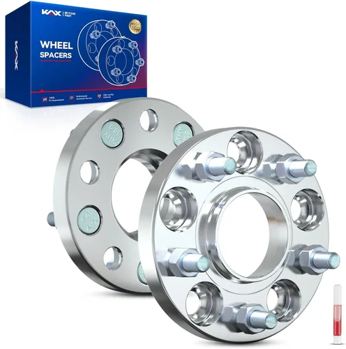 Vista 70 de KAX - Espaciadores de rueda de 0.197 x 4.252 in, espaciador centrado en cubo de 5 lengüetas para Ford Escape Negro
