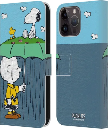 Vista 217 de Head Case Designs Peanuts Charlie & Woodstock Nap Halfs and Laughs - Funda de piel tipo cartera con licencia oficial compatible con Apple iPhone 11