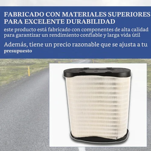 Vista 6 de Filtro de Motor D37-1061 Compatible con Kenworth T680 2023, Peterbilt 579 2023, Reemplaza D371061
