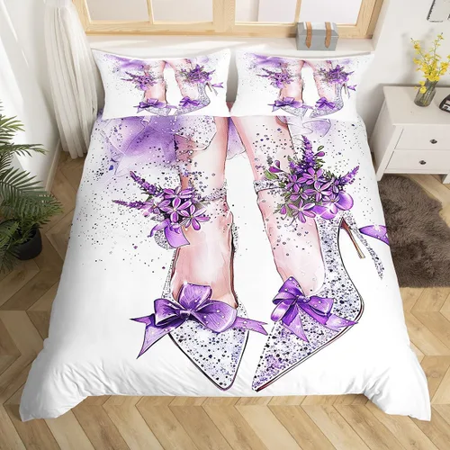 Vista 25 de Funda de edredón del espacio exterior, juego de ropa de cama bohemio para niños, funda de edredón de constelación de planeta para decoración de Negro