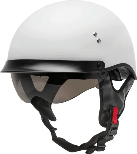 Vista 9 de GMAX Medio casco de retribución HH-65 - Aprobado por FMVSS 218