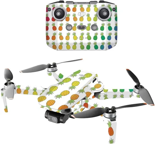 Vista 11 de MightySkins - Compatible con DJI Mini 2 Dron portátil – Plátanos Funda protectora de vinilo duradera y única Fácil de aplicar, quitar y cambiar