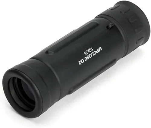 Vista 2 de Celestron Monocular UpClose G2 10x25 - Monocular para exteriores y observación de aves perfecto para principiantes - Óptica multicapa - Blindado