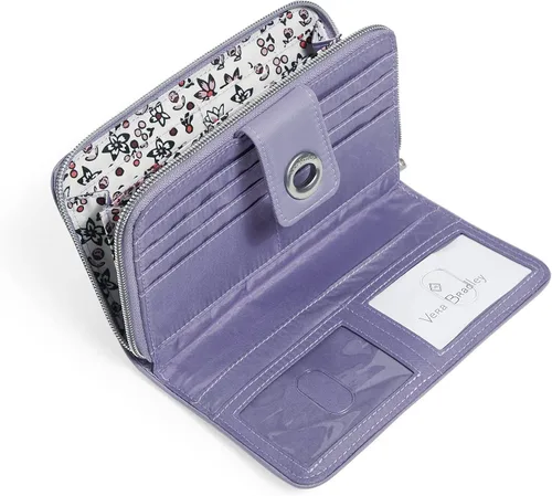 Vista 2 de Vera Bradley Cartera de rendimiento RFID de sarga de rendimiento para mujer