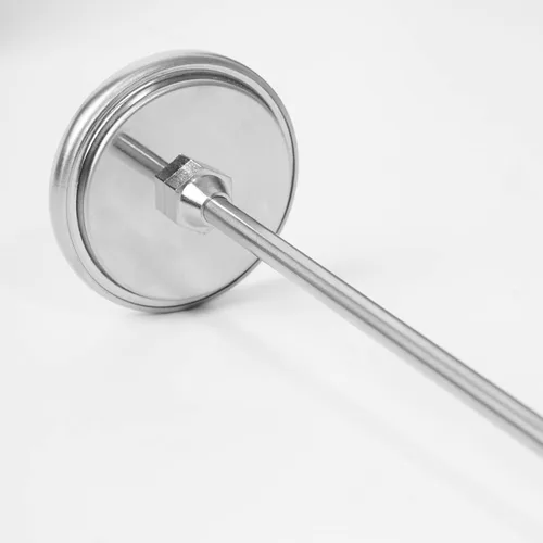 Vista 5 de Termómetro de suelo, vástago de acero inoxidable de 5 pulgadas, impermeable, fácil de leer Termómetro de temperatura del suelo para compostaje