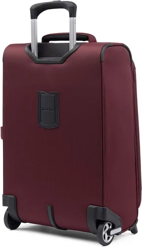 Vista 2 de Travelpro Maxlite 5 Softside - Equipaje vertical expandible de 2 ruedas, maleta ligera, para hombres y mujeres, Borgoña