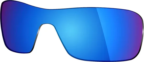 Vista 4 de mryok 4pares polarizadas lentes de repuesto para Oakley Turbine Rotoranteojos de sol Stealth negrorojo fuegoazul hieloverde esmeralda
