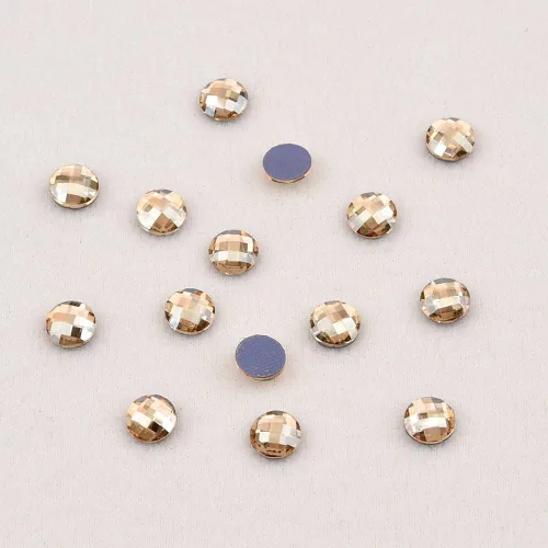 Vista 4 de 180pcs 12 Estilos de Cristal Flatback Champagne 3D Nail Art Champán